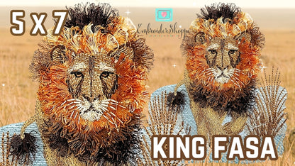 5 x 7 King Fasa