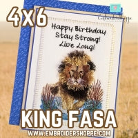 4 x 6 King Fasa