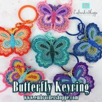 Butterfly Keychain