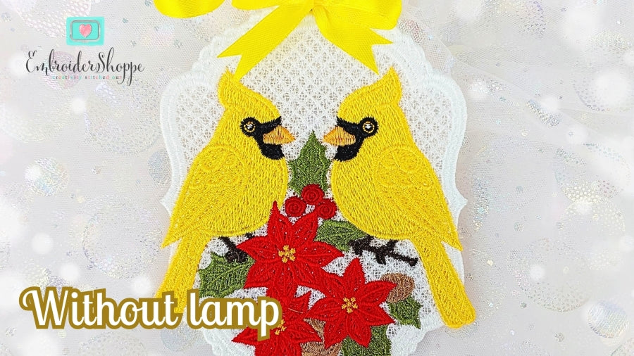 4 x 6 Cardinal Ornament