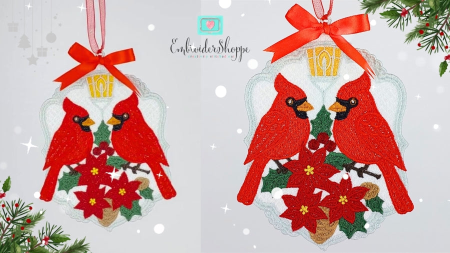 4 x 6 Cardinal Ornament