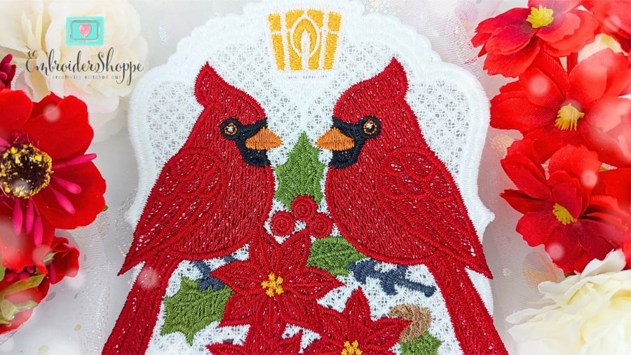 4 x 6 Cardinal Ornament