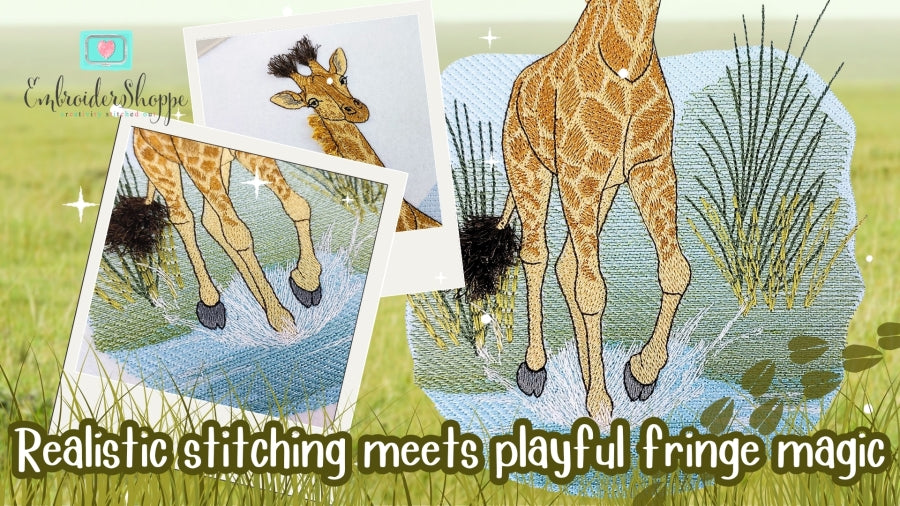 6 x 10 Stretch The Giraffe