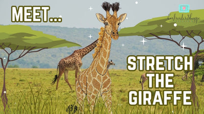 6 x 10 Stretch The Giraffe