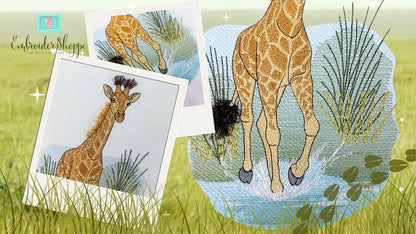 6 x 10 Stretch The Giraffe