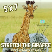 5 x 7 Stretch The Giraffe