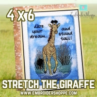 4 x 6 Stretch The Giraffe