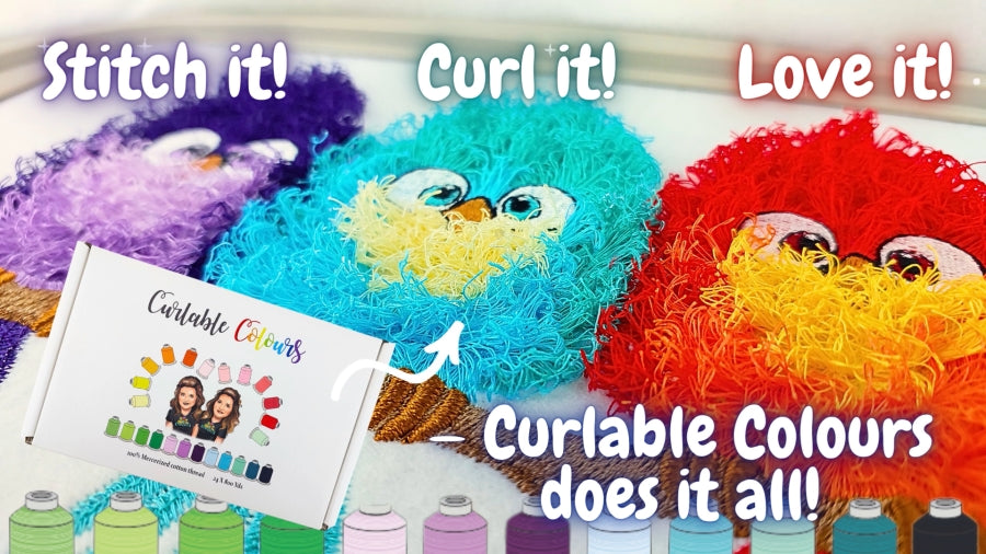 6 x 10 Funky Feathers