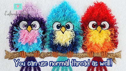 4 x 6 Funky Feathers