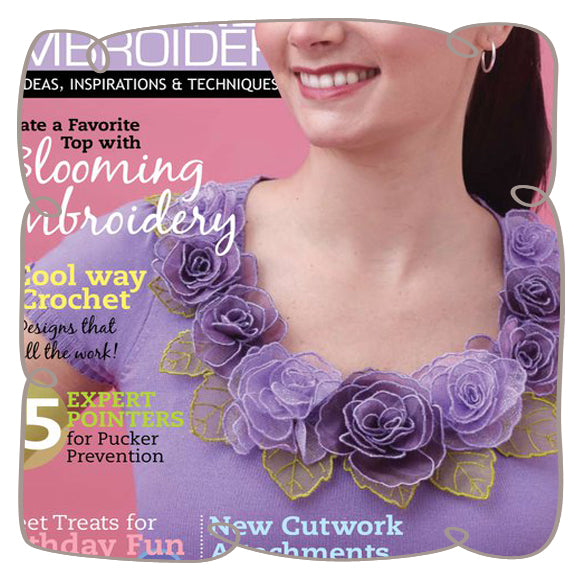 3D Purple Rose Cardigan