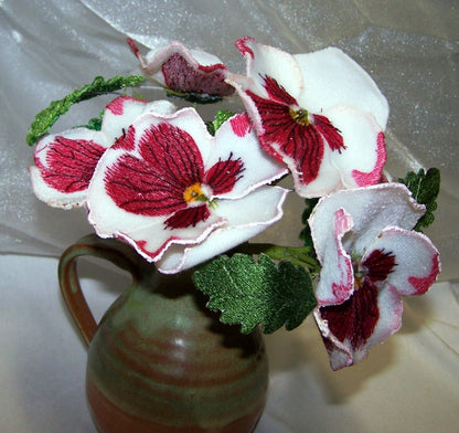 Pink Butterfly Pansy