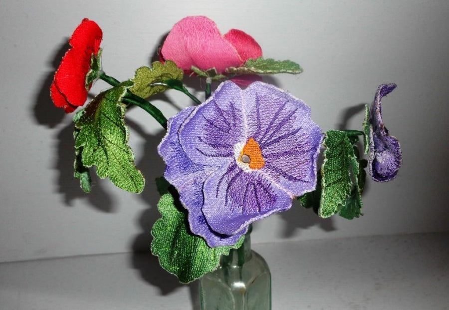 Purple Butterfly Pansy