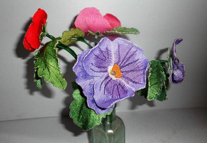 Purple Butterfly Pansy