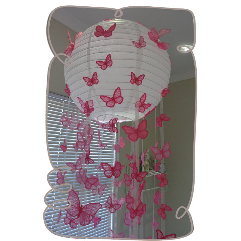 3D Butterfly 4 Sizes Project