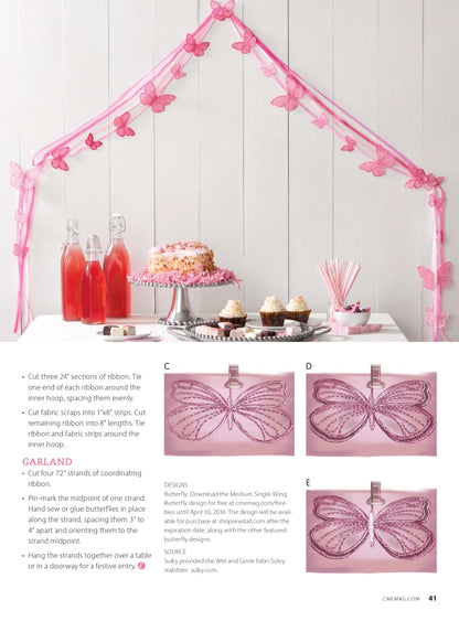 3D Butterfly 4 Sizes Project