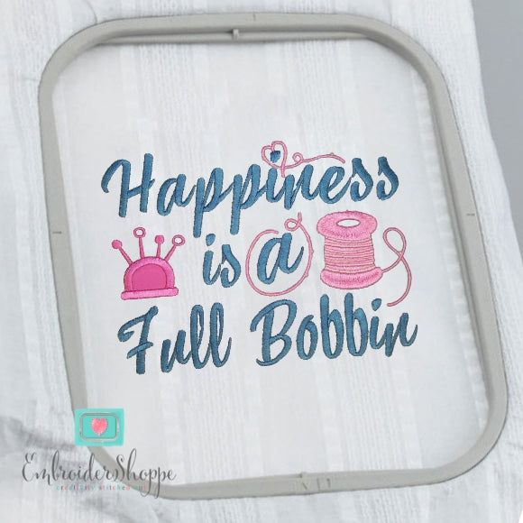 Happiness is a Full Bobbin
