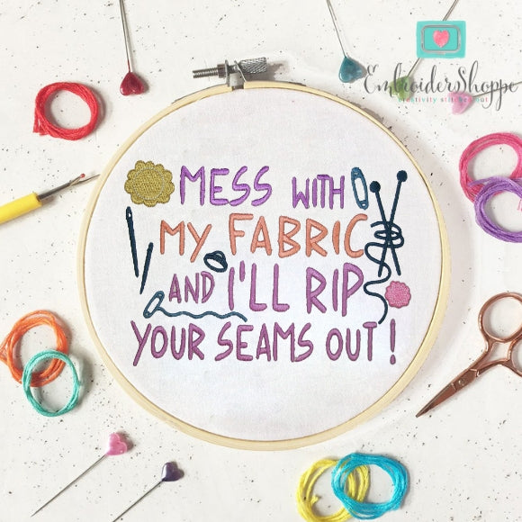 Sewing and Quilt Sayings Set