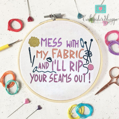 Sewing and Quilt Sayings Set