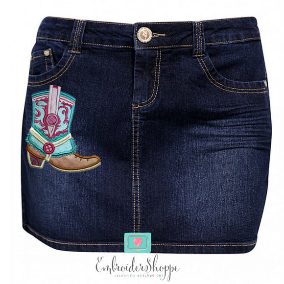 Gypsy Dreamer Boots Applique