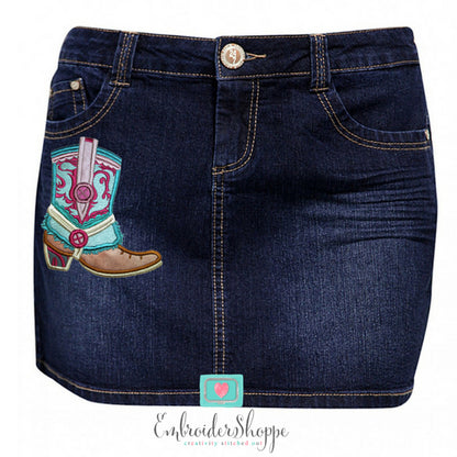 Gypsy Dreamer Boots Applique