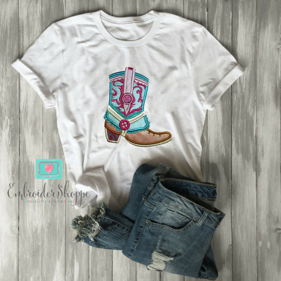 Gypsy Dreamer Boots Applique
