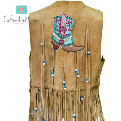 Gypsy Dreamer Boots Applique