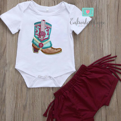 Gypsy Dreamer Boots Applique