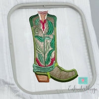 Maple Leaf Overlay Boots Applique