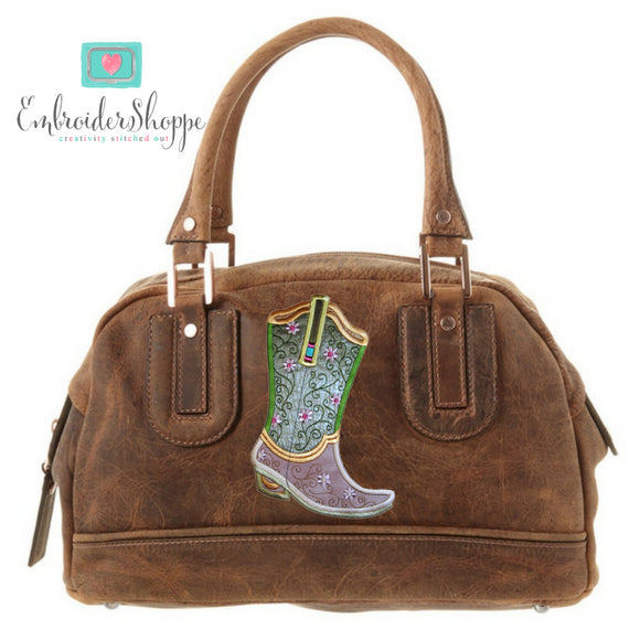 Plumsugar Daisy Boots Applique