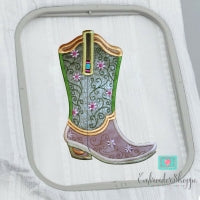 Plumsugar Daisy Boots Applique