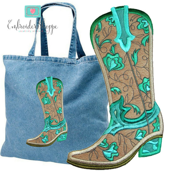 Robin Cognac and Turquoise Foliage