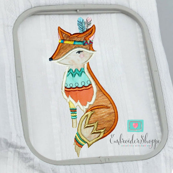 Tribal Woodland Applique Set