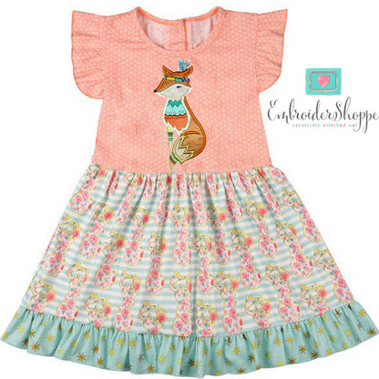 Tribal Woodland Applique Set