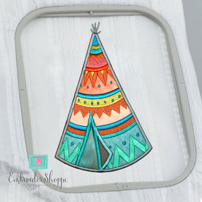 Tribal Woodland Applique Set