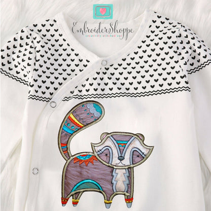 Tribal Woodland Applique Set