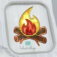 Camp Fire Applique