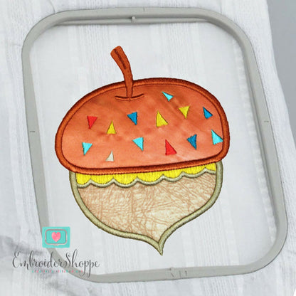 Nutty Acorn Applique