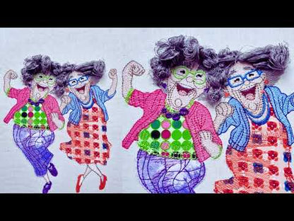 Happy Golden Girls CARD SIZE 4x6