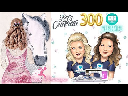 Lucy and Flicka 6x10