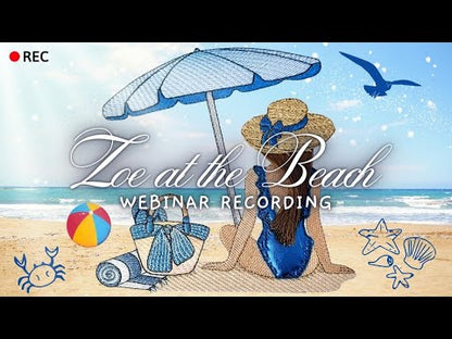 Zoe At the Beach (2 Sizes)