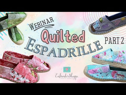 Quilted Espadrille Design
