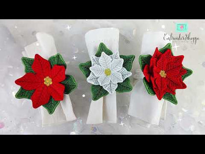 Poinsettia Foam Flower