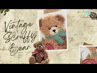 4 x 6 Scruffy Bear