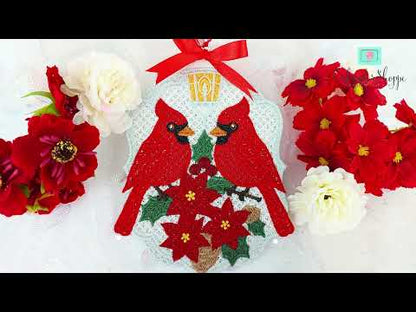 4 x 6 Cardinal Ornament